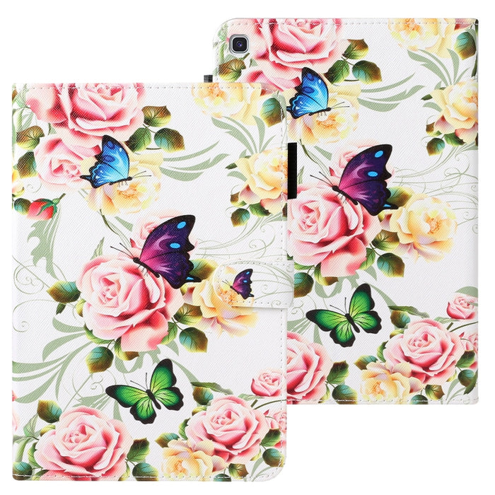 Estuche de cuero horizontal pintado con textura cruzada con función de suspensión / activación y ranura para tarjeta y soporte y billetera, For iPad 10.2, For iPad Air, For iPad Air 2, For iPad 9.7 inch (2017), For iPad 9.7 (2018), For iPad Pro 9.7    ...