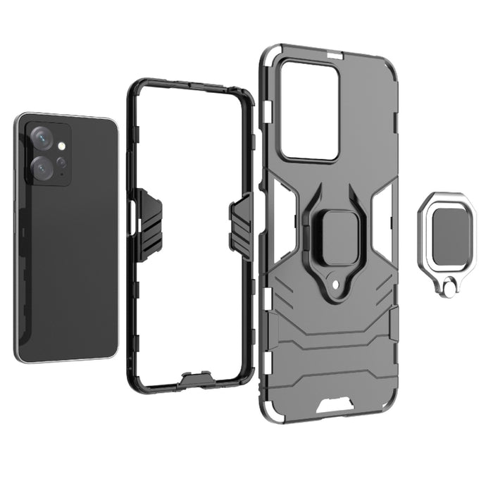 Soporte de anillo magnético PC + Funda de teléfono TPU, For Xiaomi Redmi Note 12 4G Global