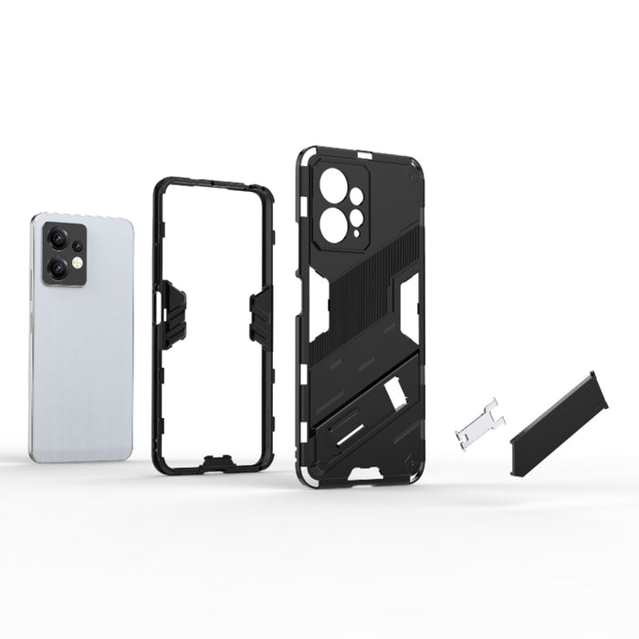 Punk Armor 2 en 1 PC + TPU Estuche para teléfono a prueba de golpes con soporte, For Xiaomi Redmi Note 12 4G Global, For Xiaomi 13 Lite