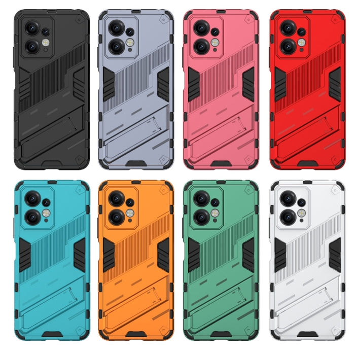 Punk Armor 2 en 1 PC + TPU Estuche para teléfono a prueba de golpes con soporte, For Xiaomi Redmi Note 12 4G Global, For Xiaomi 13 Lite
