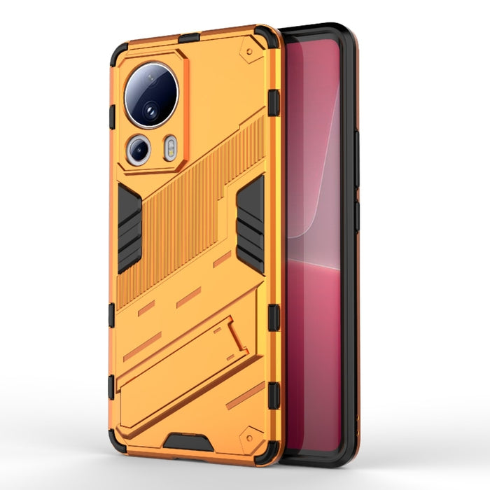 Punk Armor 2 en 1 PC + TPU Estuche para teléfono a prueba de golpes con soporte, For Xiaomi Redmi Note 12 4G Global, For Xiaomi 13 Lite