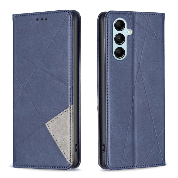 Estuche para teléfono de cuero magnético invisible prismático, For OPPO Find X6 5G, For OPPO Find X6 Pro 5G, For Realme C55, For Xiaomi Redmi Note 12 4G Global, For Samsung Galaxy A24 4G, For Samsung Galaxy M14 5G, For Nokia G22