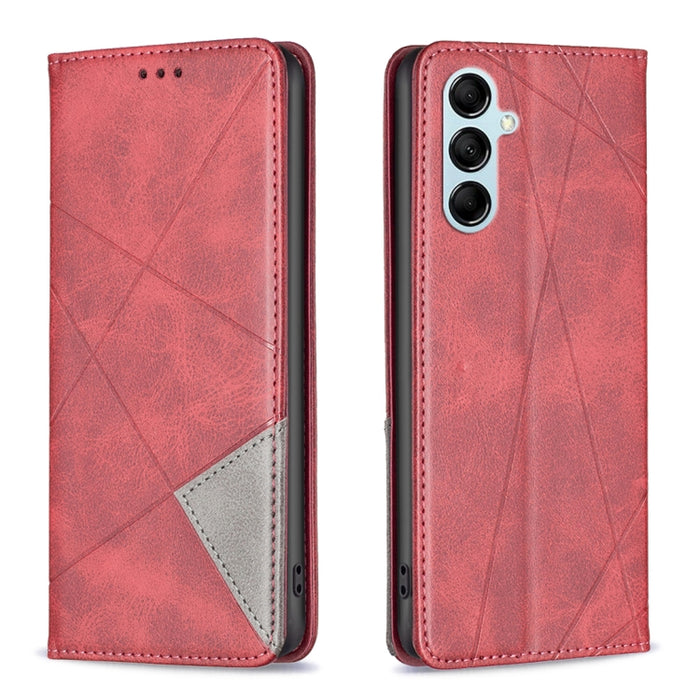 Estuche para teléfono de cuero magnético invisible prismático, For OPPO Find X6 5G, For OPPO Find X6 Pro 5G, For Realme C55, For Xiaomi Redmi Note 12 4G Global, For Samsung Galaxy A24 4G, For Samsung Galaxy M14 5G, For Nokia G22