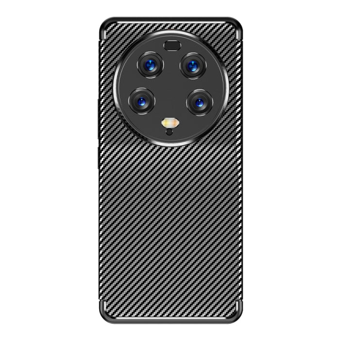 Funda de teléfono TPU a prueba de golpes con textura de fibra de carbono, For Xiaomi 13 Ultra