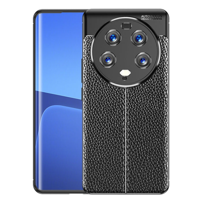Funda de teléfono TPU a prueba de golpes con textura Litchi, For OPPO Find X6, For OPPO Find X6 Pro, For Xiaomi 13 Ultra