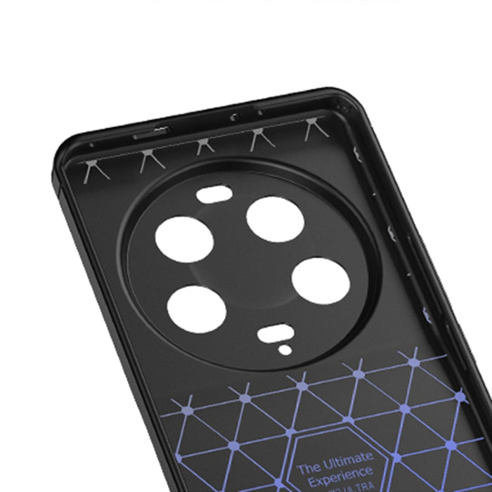 Funda de teléfono TPU a prueba de golpes con textura Litchi, For OPPO Find X6, For OPPO Find X6 Pro, For Xiaomi 13 Ultra