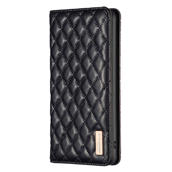 Estuche para teléfono con tapa de cuero magnético Diamond Lattice, For Xiaomi Redmi Note 12 4G Global, For Nokia G22, For Samsung Galaxy A24 4G, For Samsung Galaxy M14 5G