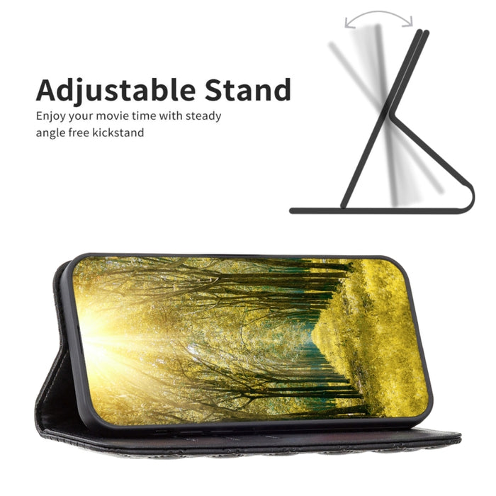 Estuche para teléfono con tapa de cuero magnético Diamond Lattice, For Xiaomi Redmi Note 12 4G Global, For Nokia G22, For Samsung Galaxy A24 4G, For Samsung Galaxy M14 5G