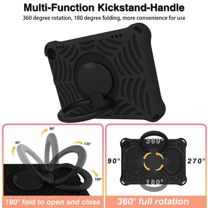 Funda protectora de silicona para tablet Spider King, For Amazon Kindle Fire HD 8 2022 / 2020, For Huawei MatePad T 10s, For Huawei MediaPad T5, For Huawei MediaPad M5 Lite 8, For Huawei MediaPad M6 8.4, For Huawei MatePad T8, For Xiaomi Mi Pad 4 Plus