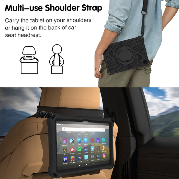 Funda protectora de silicona para tablet Spider King, For Amazon Kindle Fire HD 8 2022 / 2020, For Huawei MatePad T 10s, For Huawei MediaPad T5, For Huawei MediaPad M5 Lite 8, For Huawei MediaPad M6 8.4, For Huawei MatePad T8, For Xiaomi Mi Pad 4 Plus
