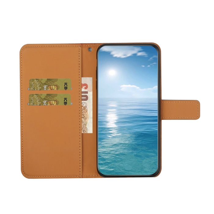 Estuche para teléfono de cuero con patrón en relieve de estilo étnico, For Samsung Galaxy A24 4G, For Xiaomi Redmi 12C, For Xiaomi Redmi Note 12 4G Global, For Xiaomi Redmi Note 12 5G Global/Poco X5, For Xiaomi Redmi Note 12 Pro 5G/Poco X5 Pro