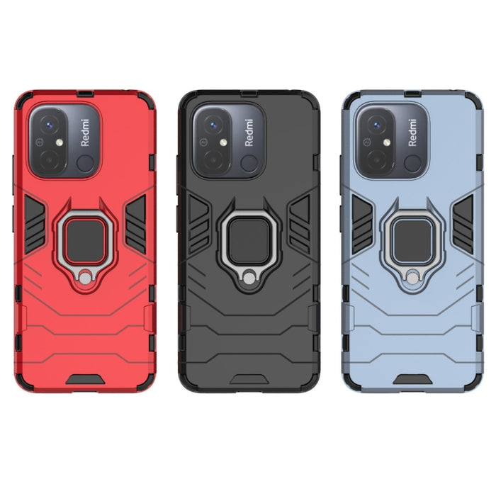 Soporte de anillo magnético PC + Funda de teléfono TPU, For Xiaomi Redmi 12C, For Xiaomi 13 Lite