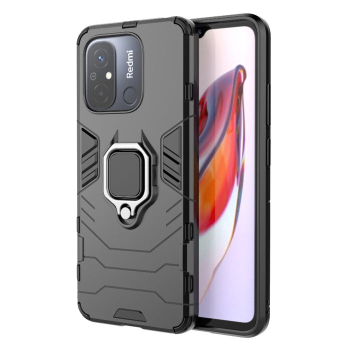 Soporte de anillo magnético PC + Funda de teléfono TPU, For Xiaomi Redmi 12C, For Xiaomi 13 Lite