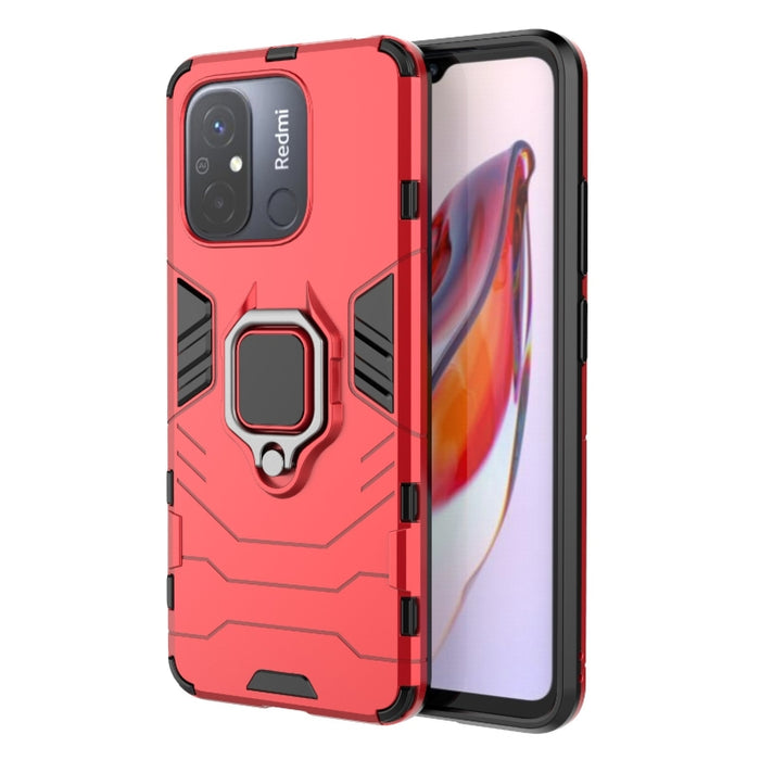 Soporte de anillo magnético PC + Funda de teléfono TPU, For Xiaomi Redmi 12C, For Xiaomi 13 Lite