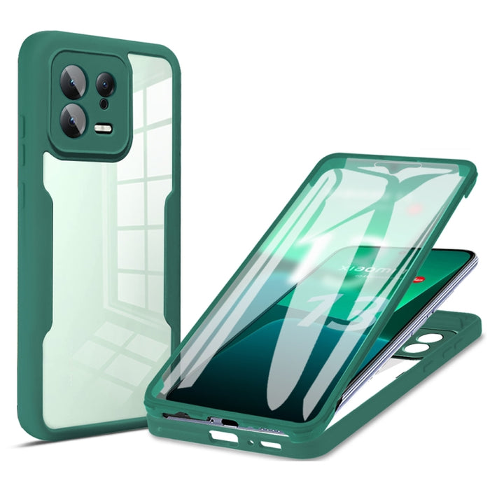 Acrílico + TPU Estuche para teléfono de cobertura total de 360 grados, For Xiaomi 13, For Xiaomi 13 Pro, For Xiaomi Redmi A1, For Xiaomi Redmi A1+, For Xiaomi Redmi Note 12 5G / Poco X5, For Xiaomi Redmi Note 12 Pro 5G / Poco X5 Pro                  ...