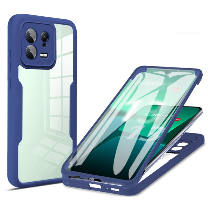 Acrílico + TPU Estuche para teléfono de cobertura total de 360 grados, For Xiaomi 13, For Xiaomi 13 Pro, For Xiaomi Redmi A1, For Xiaomi Redmi A1+, For Xiaomi Redmi Note 12 5G / Poco X5, For Xiaomi Redmi Note 12 Pro 5G / Poco X5 Pro                  ...