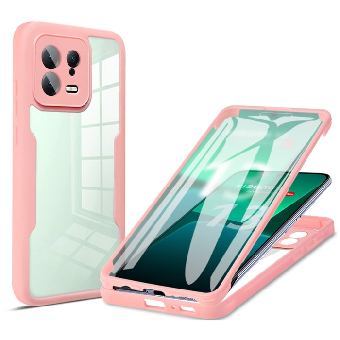 Acrílico + TPU Estuche para teléfono de cobertura total de 360 grados, For Xiaomi 13, For Xiaomi 13 Pro, For Xiaomi Redmi A1, For Xiaomi Redmi A1+, For Xiaomi Redmi Note 12 5G / Poco X5, For Xiaomi Redmi Note 12 Pro 5G / Poco X5 Pro                  ...