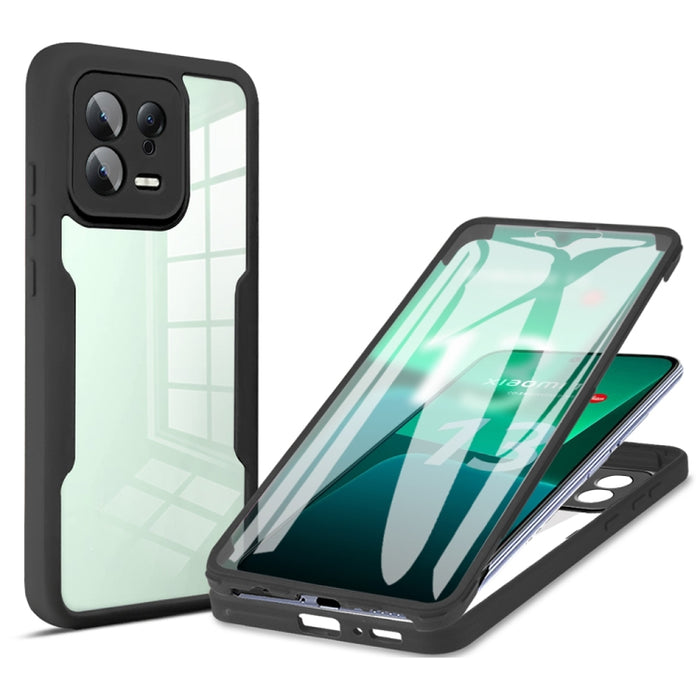 Acrílico + TPU Estuche para teléfono de cobertura total de 360 grados, For Xiaomi 13, For Xiaomi 13 Pro, For Xiaomi Redmi A1, For Xiaomi Redmi A1+, For Xiaomi Redmi Note 12 5G / Poco X5, For Xiaomi Redmi Note 12 Pro 5G / Poco X5 Pro                  ...