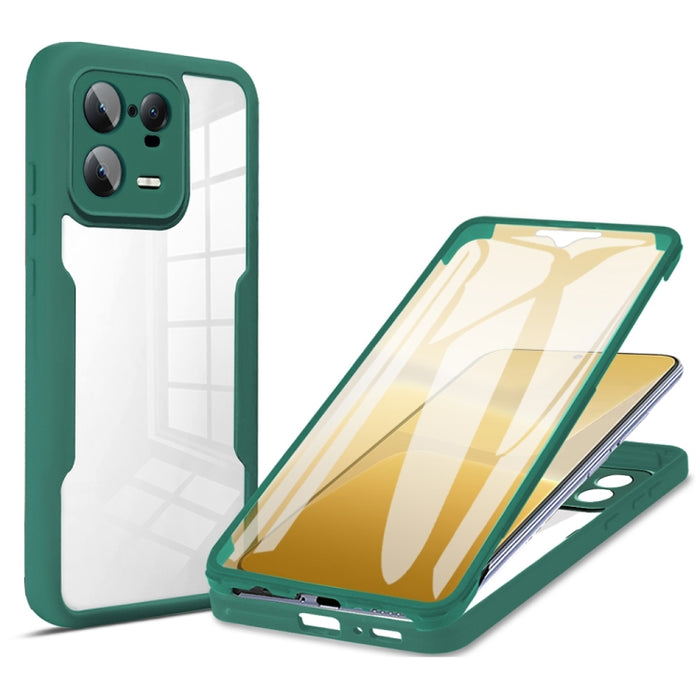 Acrílico + TPU Estuche para teléfono de cobertura total de 360 grados, For Xiaomi 13, For Xiaomi 13 Pro, For Xiaomi Redmi A1, For Xiaomi Redmi A1+, For Xiaomi Redmi Note 12 5G / Poco X5, For Xiaomi Redmi Note 12 Pro 5G / Poco X5 Pro                  ...