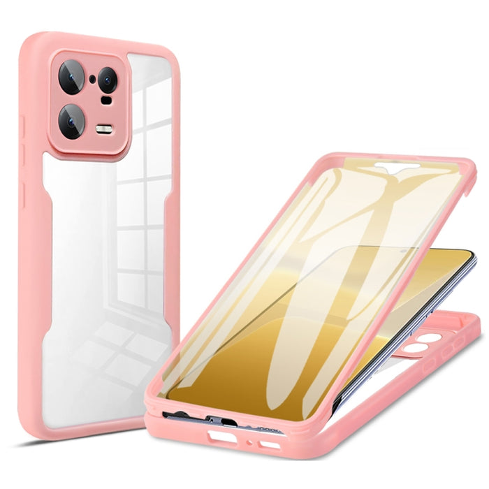 Acrílico + TPU Estuche para teléfono de cobertura total de 360 grados, For Xiaomi 13, For Xiaomi 13 Pro, For Xiaomi Redmi A1, For Xiaomi Redmi A1+, For Xiaomi Redmi Note 12 5G / Poco X5, For Xiaomi Redmi Note 12 Pro 5G / Poco X5 Pro                  ...