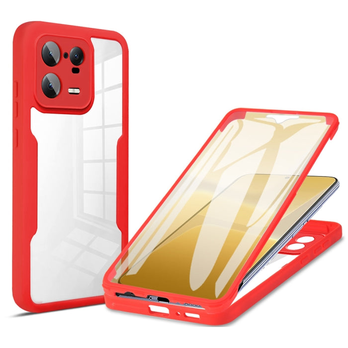 Acrílico + TPU Estuche para teléfono de cobertura total de 360 grados, For Xiaomi 13, For Xiaomi 13 Pro, For Xiaomi Redmi A1, For Xiaomi Redmi A1+, For Xiaomi Redmi Note 12 5G / Poco X5, For Xiaomi Redmi Note 12 Pro 5G / Poco X5 Pro                  ...