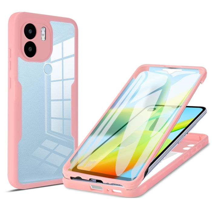 Acrílico + TPU Estuche para teléfono de cobertura total de 360 grados, For Xiaomi 13, For Xiaomi 13 Pro, For Xiaomi Redmi A1, For Xiaomi Redmi A1+, For Xiaomi Redmi Note 12 5G / Poco X5, For Xiaomi Redmi Note 12 Pro 5G / Poco X5 Pro                  ...
