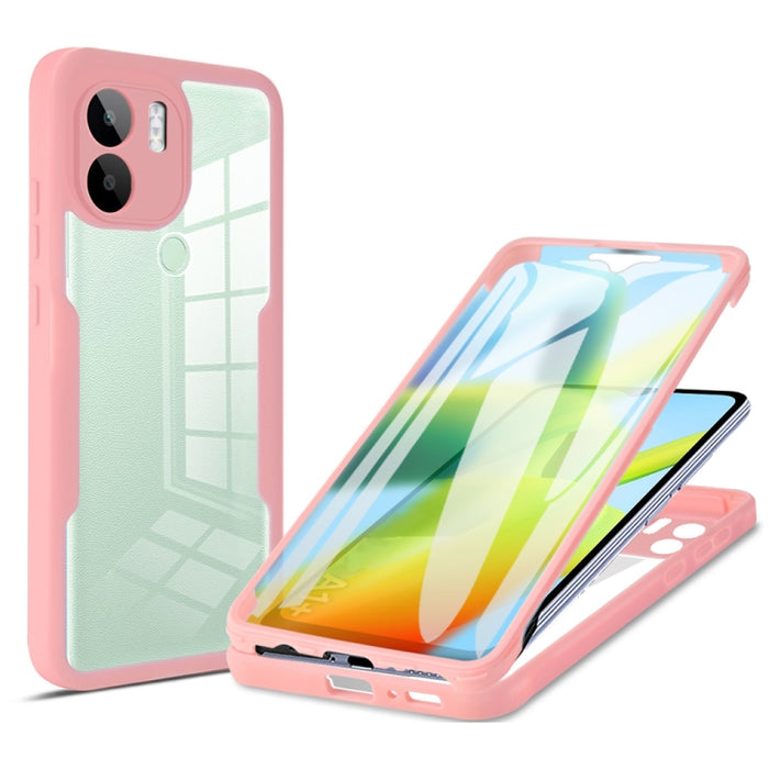 Acrílico + TPU Estuche para teléfono de cobertura total de 360 grados, For Xiaomi 13, For Xiaomi 13 Pro, For Xiaomi Redmi A1, For Xiaomi Redmi A1+, For Xiaomi Redmi Note 12 5G / Poco X5, For Xiaomi Redmi Note 12 Pro 5G / Poco X5 Pro                  ...
