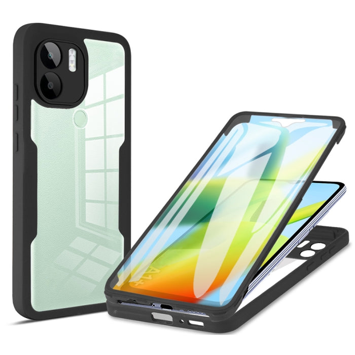 Acrílico + TPU Estuche para teléfono de cobertura total de 360 grados, For Xiaomi 13, For Xiaomi 13 Pro, For Xiaomi Redmi A1, For Xiaomi Redmi A1+, For Xiaomi Redmi Note 12 5G / Poco X5, For Xiaomi Redmi Note 12 Pro 5G / Poco X5 Pro                  ...