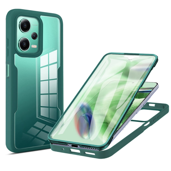 Acrílico + TPU Estuche para teléfono de cobertura total de 360 grados, For Xiaomi 13, For Xiaomi 13 Pro, For Xiaomi Redmi A1, For Xiaomi Redmi A1+, For Xiaomi Redmi Note 12 5G / Poco X5, For Xiaomi Redmi Note 12 Pro 5G / Poco X5 Pro                  ...