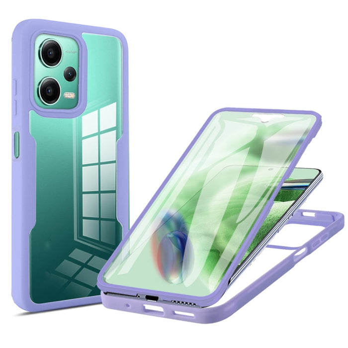 Acrílico + TPU Estuche para teléfono de cobertura total de 360 grados, For Xiaomi 13, For Xiaomi 13 Pro, For Xiaomi Redmi A1, For Xiaomi Redmi A1+, For Xiaomi Redmi Note 12 5G / Poco X5, For Xiaomi Redmi Note 12 Pro 5G / Poco X5 Pro                  ...