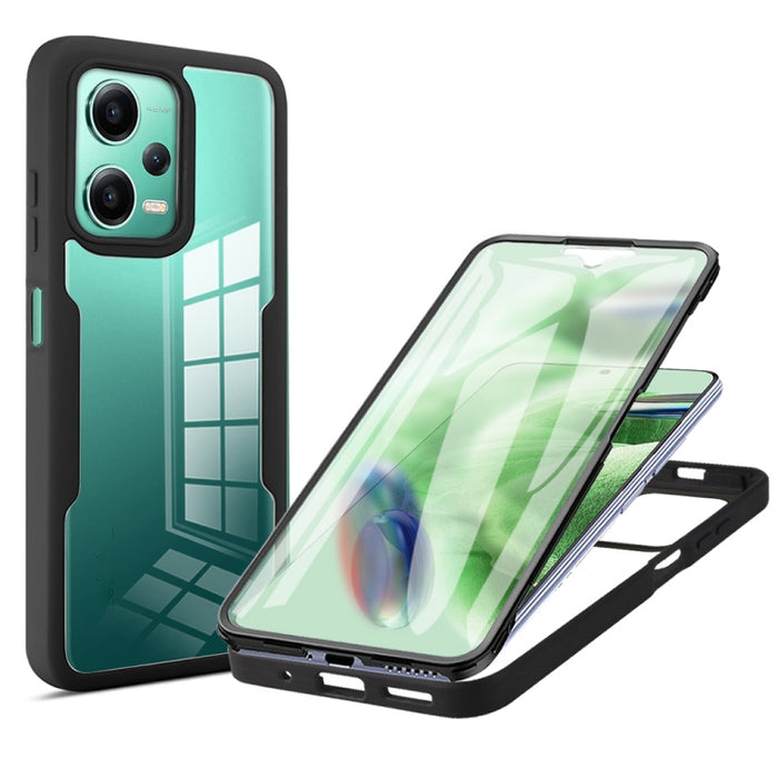 Acrílico + TPU Estuche para teléfono de cobertura total de 360 grados, For Xiaomi 13, For Xiaomi 13 Pro, For Xiaomi Redmi A1, For Xiaomi Redmi A1+, For Xiaomi Redmi Note 12 5G / Poco X5, For Xiaomi Redmi Note 12 Pro 5G / Poco X5 Pro                  ...