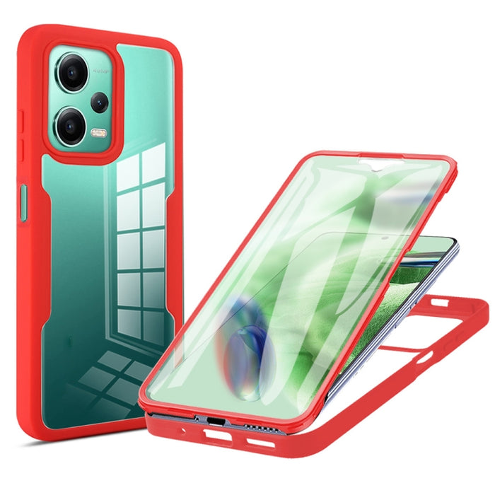 Acrílico + TPU Estuche para teléfono de cobertura total de 360 grados, For Xiaomi 13, For Xiaomi 13 Pro, For Xiaomi Redmi A1, For Xiaomi Redmi A1+, For Xiaomi Redmi Note 12 5G / Poco X5, For Xiaomi Redmi Note 12 Pro 5G / Poco X5 Pro                  ...