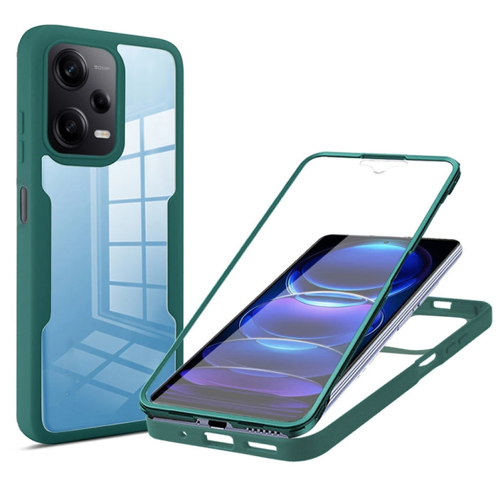 Acrílico + TPU Estuche para teléfono de cobertura total de 360 grados, For Xiaomi 13, For Xiaomi 13 Pro, For Xiaomi Redmi A1, For Xiaomi Redmi A1+, For Xiaomi Redmi Note 12 5G / Poco X5, For Xiaomi Redmi Note 12 Pro 5G / Poco X5 Pro                  ...