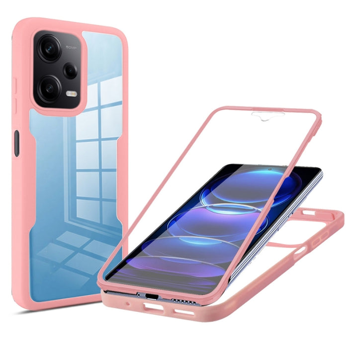 Acrílico + TPU Estuche para teléfono de cobertura total de 360 grados, For Xiaomi 13, For Xiaomi 13 Pro, For Xiaomi Redmi A1, For Xiaomi Redmi A1+, For Xiaomi Redmi Note 12 5G / Poco X5, For Xiaomi Redmi Note 12 Pro 5G / Poco X5 Pro                  ...