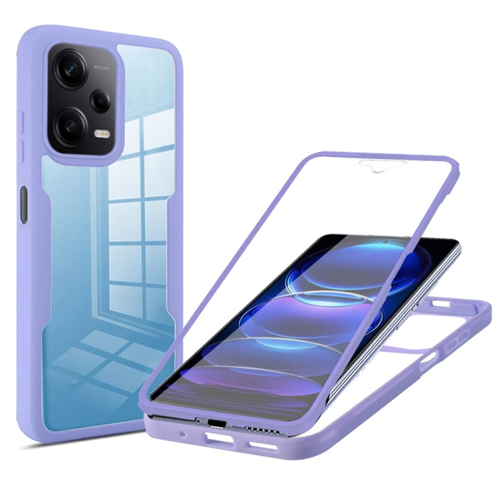 Acrílico + TPU Estuche para teléfono de cobertura total de 360 grados, For Xiaomi 13, For Xiaomi 13 Pro, For Xiaomi Redmi A1, For Xiaomi Redmi A1+, For Xiaomi Redmi Note 12 5G / Poco X5, For Xiaomi Redmi Note 12 Pro 5G / Poco X5 Pro                  ...