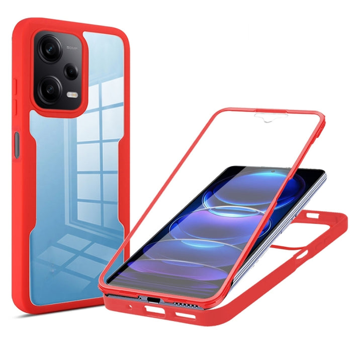 Acrílico + TPU Estuche para teléfono de cobertura total de 360 grados, For Xiaomi 13, For Xiaomi 13 Pro, For Xiaomi Redmi A1, For Xiaomi Redmi A1+, For Xiaomi Redmi Note 12 5G / Poco X5, For Xiaomi Redmi Note 12 Pro 5G / Poco X5 Pro                  ...