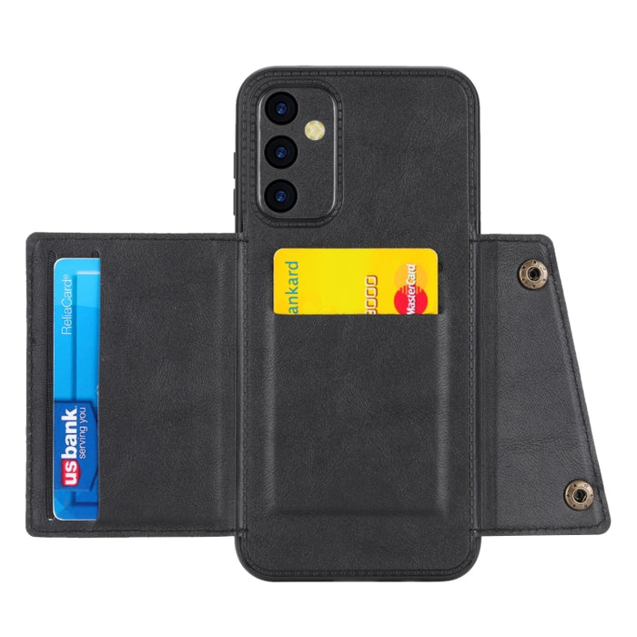 Estuche magnético para teléfono con doble hebilla, For Samsung Galaxy A14 5G, For Samsung Galaxy A34 5G, For Samsung Galaxy A54 5G, For Samsung Galaxy S23 5G, For Samsung Galaxy S23+ 5G, For Samsung Galaxy S23 Ultra 5G, For Xiaomi Redmi Note 12 5G Glob...