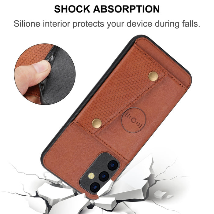 Estuche magnético para teléfono con doble hebilla, For Samsung Galaxy A14 5G, For Samsung Galaxy A34 5G, For Samsung Galaxy A54 5G, For Samsung Galaxy S23 5G, For Samsung Galaxy S23+ 5G, For Samsung Galaxy S23 Ultra 5G, For Xiaomi Redmi Note 12 5G Glob...
