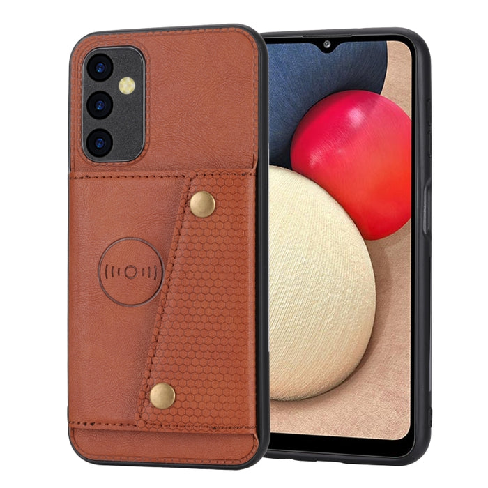 Estuche magnético para teléfono con doble hebilla, For Samsung Galaxy A14 5G, For Samsung Galaxy A34 5G, For Samsung Galaxy A54 5G, For Samsung Galaxy S23 5G, For Samsung Galaxy S23+ 5G, For Samsung Galaxy S23 Ultra 5G, For Xiaomi Redmi Note 12 5G Glob...