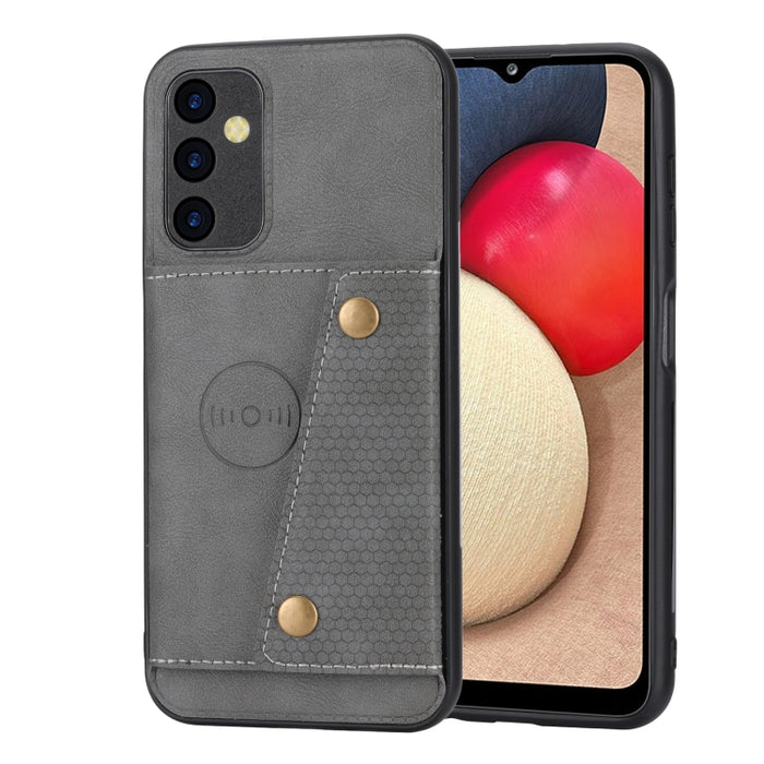 Estuche magnético para teléfono con doble hebilla, For Samsung Galaxy A14 5G, For Samsung Galaxy A34 5G, For Samsung Galaxy A54 5G, For Samsung Galaxy S23 5G, For Samsung Galaxy S23+ 5G, For Samsung Galaxy S23 Ultra 5G, For Xiaomi Redmi Note 12 5G Glob...