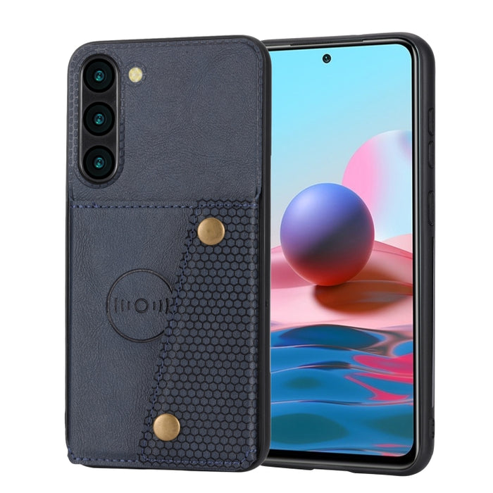 Estuche magnético para teléfono con doble hebilla, For Samsung Galaxy A14 5G, For Samsung Galaxy A34 5G, For Samsung Galaxy A54 5G, For Samsung Galaxy S23 5G, For Samsung Galaxy S23+ 5G, For Samsung Galaxy S23 Ultra 5G, For Xiaomi Redmi Note 12 5G Glob...