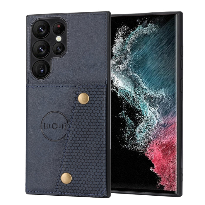 Estuche magnético para teléfono con doble hebilla, For Samsung Galaxy A14 5G, For Samsung Galaxy A34 5G, For Samsung Galaxy A54 5G, For Samsung Galaxy S23 5G, For Samsung Galaxy S23+ 5G, For Samsung Galaxy S23 Ultra 5G, For Xiaomi Redmi Note 12 5G Glob...