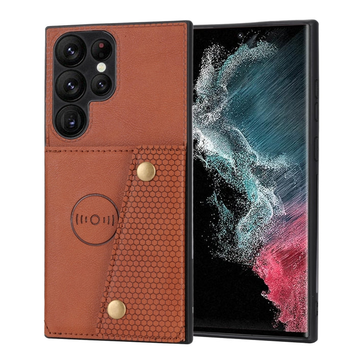 Estuche magnético para teléfono con doble hebilla, For Samsung Galaxy A14 5G, For Samsung Galaxy A34 5G, For Samsung Galaxy A54 5G, For Samsung Galaxy S23 5G, For Samsung Galaxy S23+ 5G, For Samsung Galaxy S23 Ultra 5G, For Xiaomi Redmi Note 12 5G Glob...