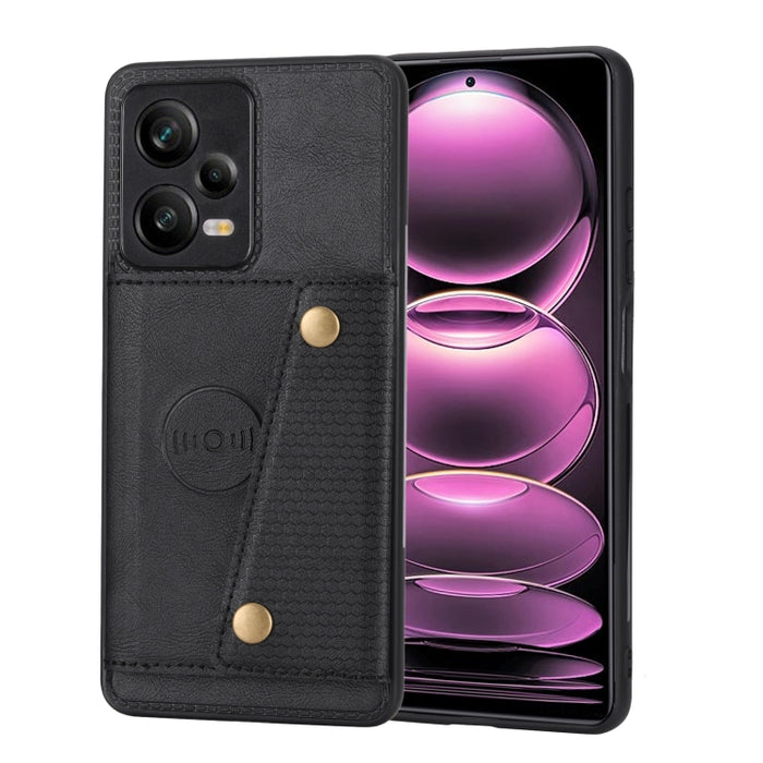 Estuche magnético para teléfono con doble hebilla, For Samsung Galaxy A14 5G, For Samsung Galaxy A34 5G, For Samsung Galaxy A54 5G, For Samsung Galaxy S23 5G, For Samsung Galaxy S23+ 5G, For Samsung Galaxy S23 Ultra 5G, For Xiaomi Redmi Note 12 5G Glob...