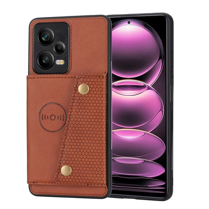 Estuche magnético para teléfono con doble hebilla, For Samsung Galaxy A14 5G, For Samsung Galaxy A34 5G, For Samsung Galaxy A54 5G, For Samsung Galaxy S23 5G, For Samsung Galaxy S23+ 5G, For Samsung Galaxy S23 Ultra 5G, For Xiaomi Redmi Note 12 5G Glob...