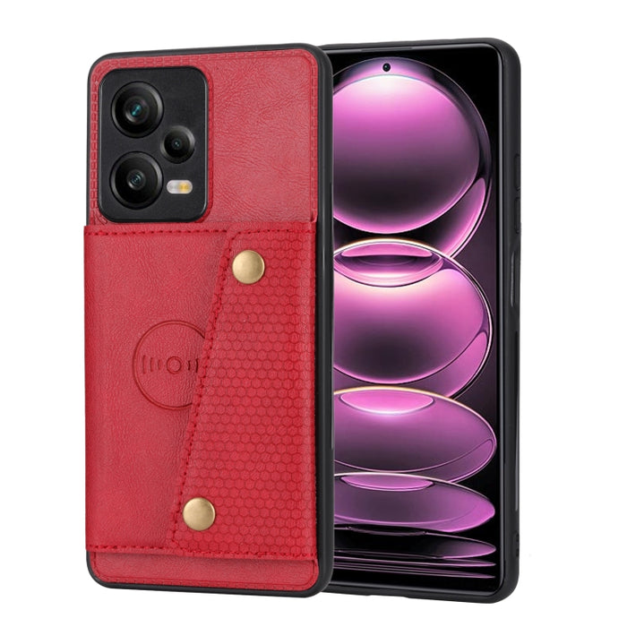 Estuche magnético para teléfono con doble hebilla, For Samsung Galaxy A14 5G, For Samsung Galaxy A34 5G, For Samsung Galaxy A54 5G, For Samsung Galaxy S23 5G, For Samsung Galaxy S23+ 5G, For Samsung Galaxy S23 Ultra 5G, For Xiaomi Redmi Note 12 5G Glob...