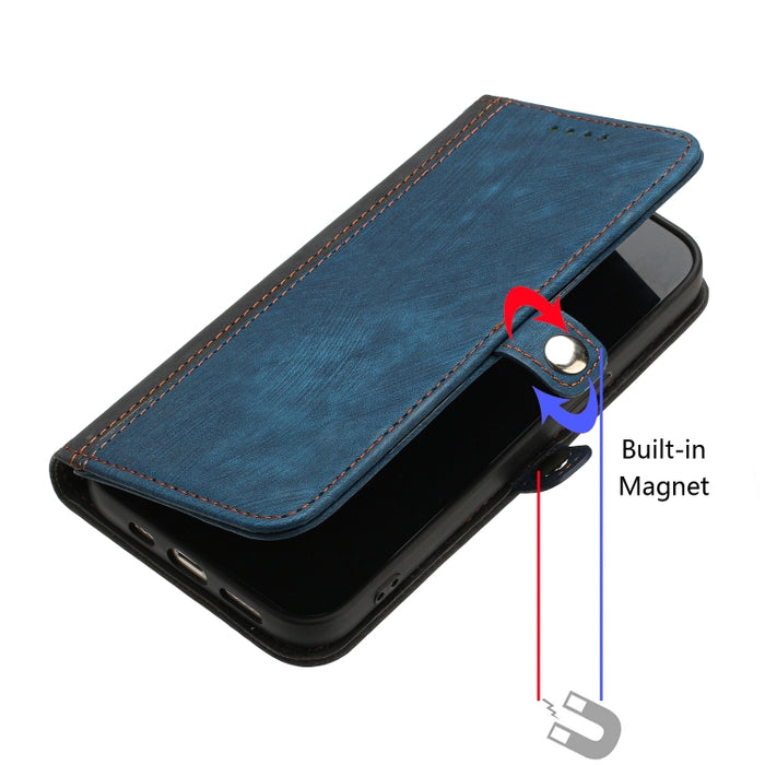 Caja de teléfono de cuero con correa de mano de doble pliegue con hebilla lateral, For Xiaomi 12T / 12T Pro / Redmi K50 Ultra, For Xiaomi Redmi A1+, For Samsung Galaxy A04 / A04e, For Samsung Galaxy A54 5G