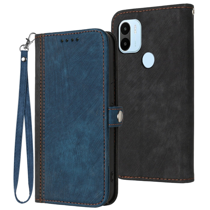 Caja de teléfono de cuero con correa de mano de doble pliegue con hebilla lateral, For Xiaomi 12T / 12T Pro / Redmi K50 Ultra, For Xiaomi Redmi A1+, For Samsung Galaxy A04 / A04e, For Samsung Galaxy A54 5G