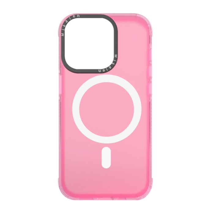 Caja protectora de acrílico + TPU MagSafe para teléfono, For iPhone 14, For iPhone 14 Pro, For iPhone 14 Pro Max, For iPhone 13, For iPhone 13 Pro, For iPhone 13 Pro Max