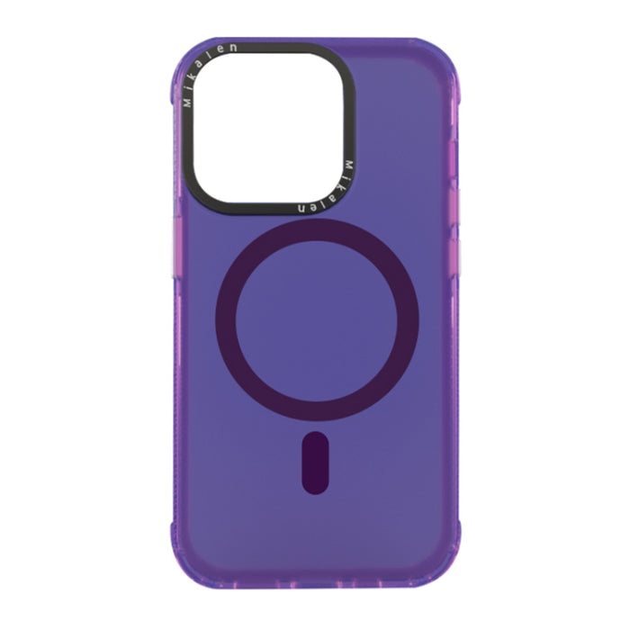 Caja protectora de acrílico + TPU MagSafe para teléfono, For iPhone 14, For iPhone 14 Pro, For iPhone 14 Pro Max, For iPhone 13, For iPhone 13 Pro, For iPhone 13 Pro Max